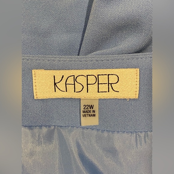 Kasper Women’s Plus Size 22W Blue Horizon Skirt NEW/NWT - Picture 3 of 11